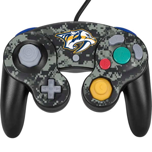 NHL Nashville Predators Camo Nintendo Skins